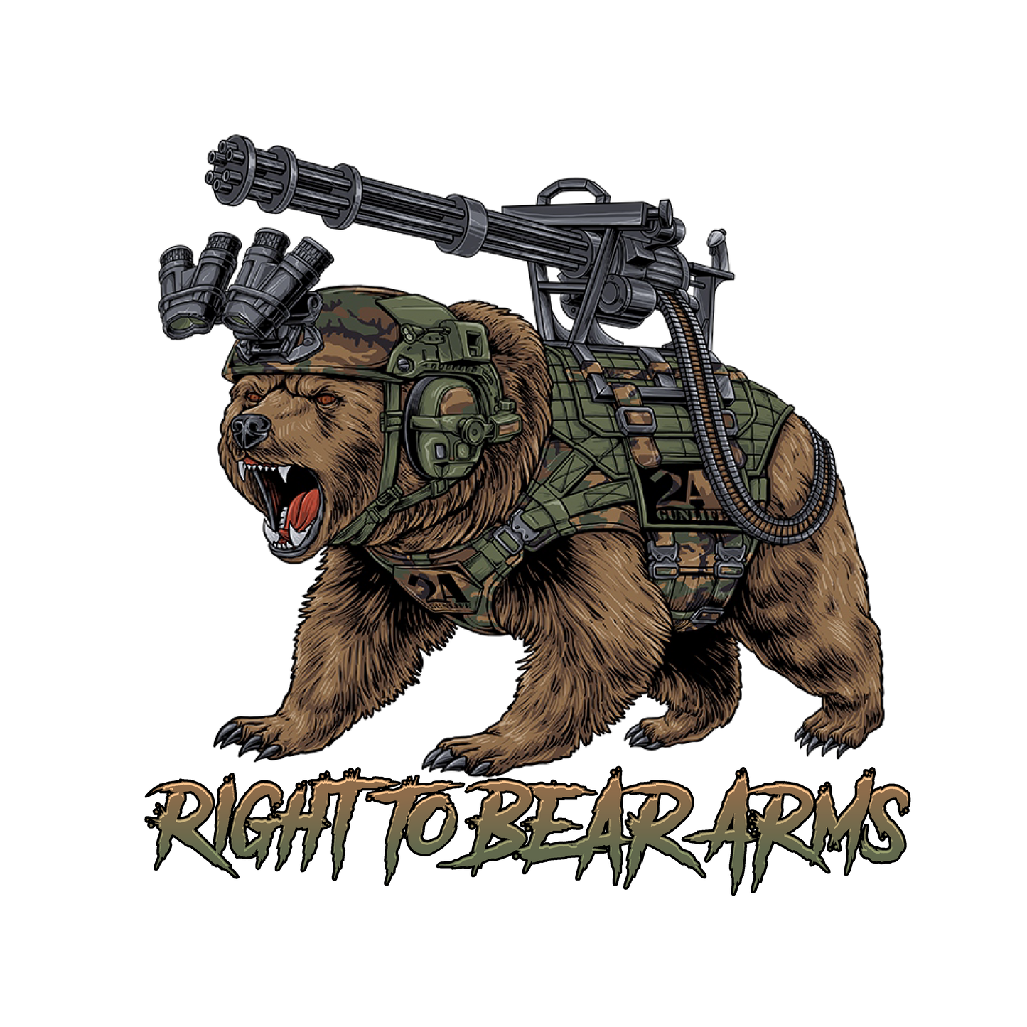 Right to Bear Arms - Tactical Bear Hunter